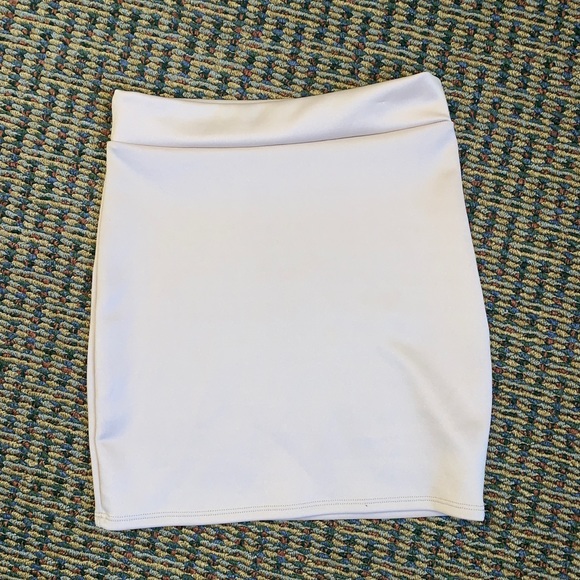 Tan Mini Skirt - Picture 6 of 7